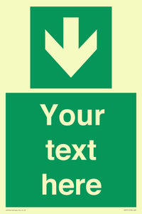 Custom Safe Condition Down arrow